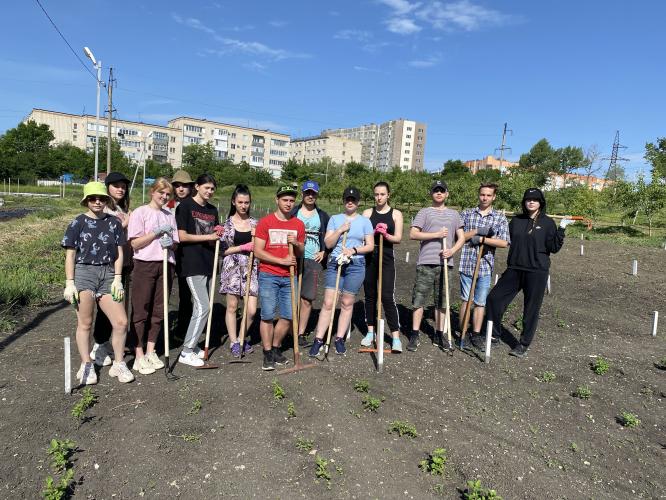 Агротехнические работы за растениями в питомнике