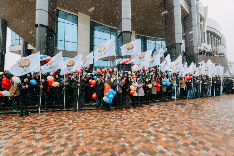 Торжественное открытие студенческого проспекта у Ставропольского государственного аграрного университета 