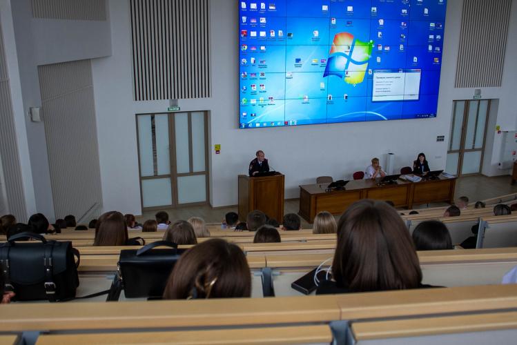 Meeting of law enforcement agencies with students of the faculties of ecology and landscape architecture, agrobiology and land resources