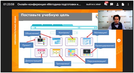 Участие в онлайн-конференции